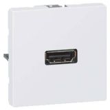 奥特_方型_HDMI插座模块_2M_白色