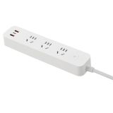 精准4肖三期必出开关插座 总控 三位五孔带USB（2A1C）20W 排插 3米